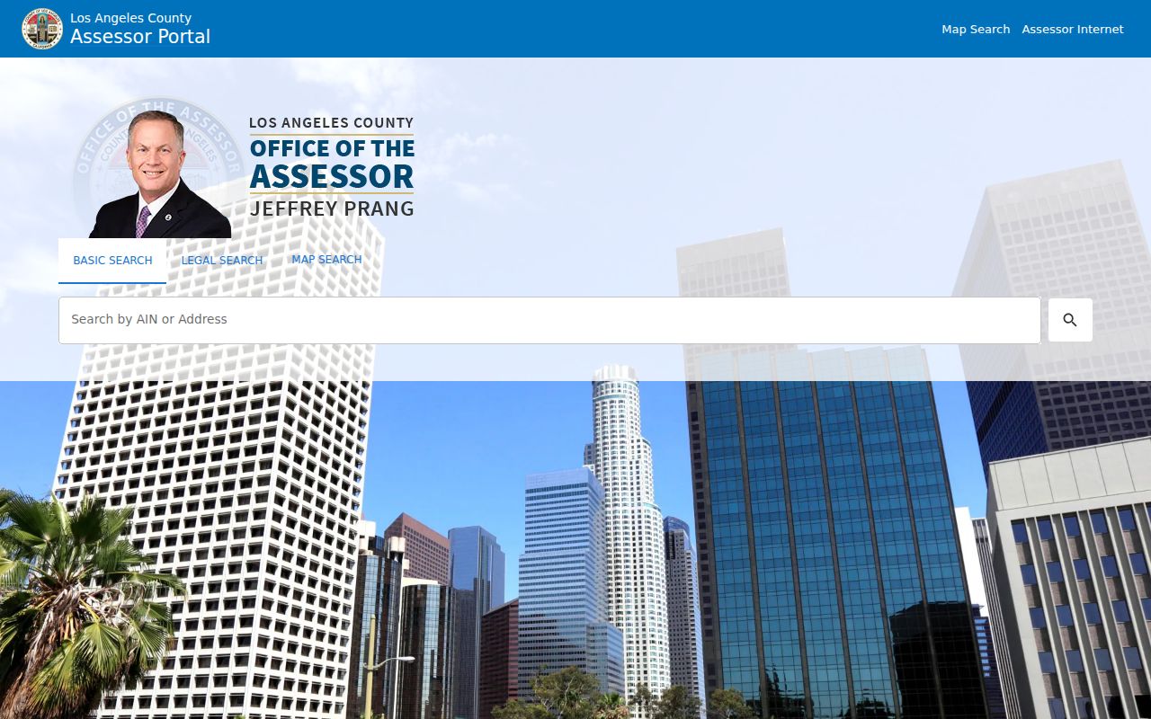 Lancaster people search through the LA County Assessor Portal